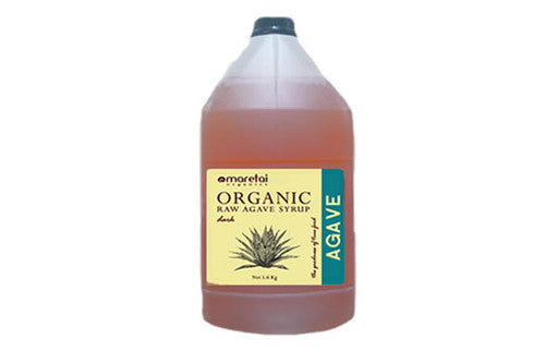 Agave Syrup / Nectar - Light - 12.3lb (5.6kg) Single Gallon - Organic